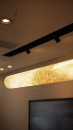 Alabaster Tube Lamp