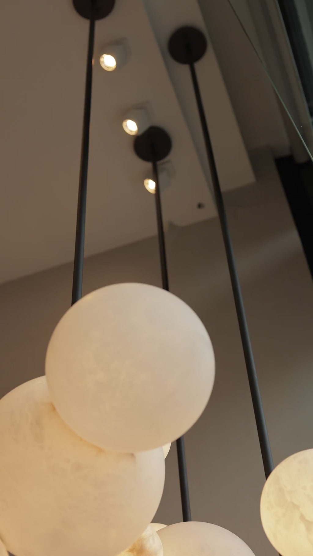 Alabaster Up & Down Sconce 28 cm