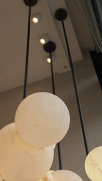 Alabaster Up & Down Sconce 28 cm