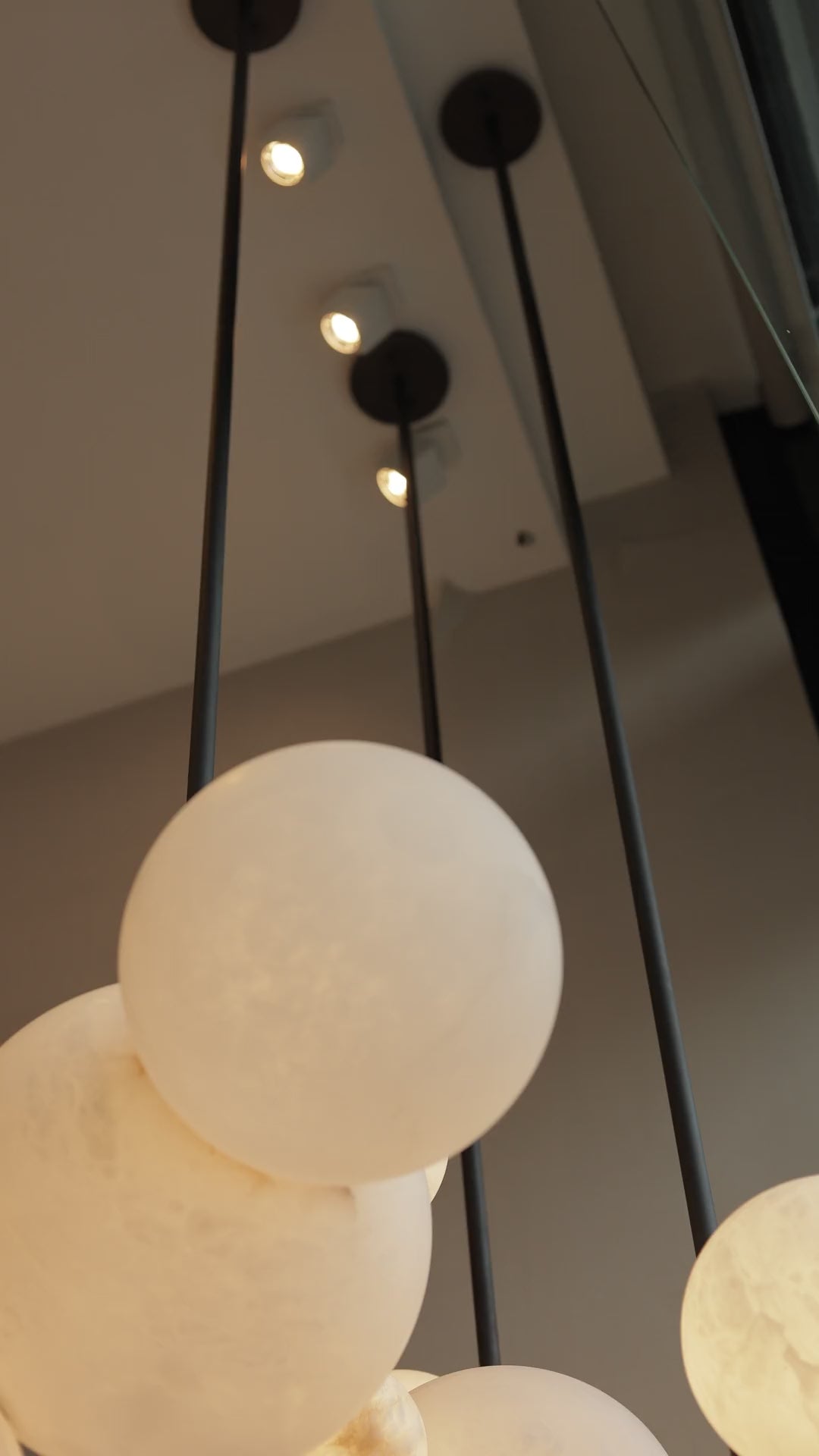 Alabaster Up & Down Sconce 28 cm