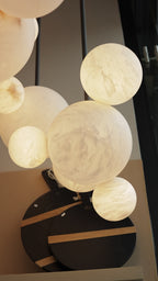 Alabaster Up & Down Sconce 28 cm